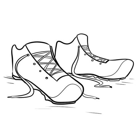 shoes  running coloring page coloring sky