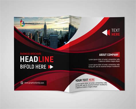 business brochure psd template  space  text graphicsfamily