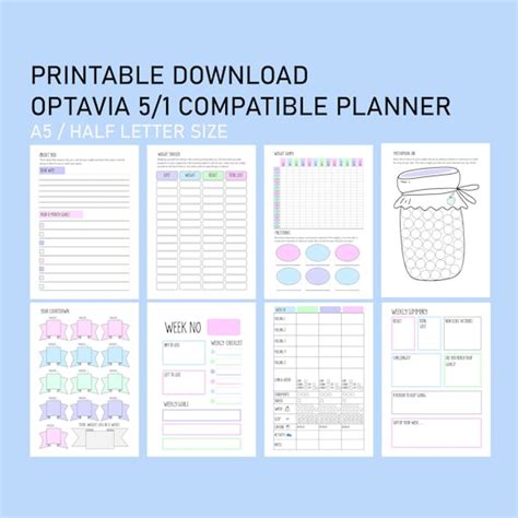 printable food diary optavia tracking sheets  special medical