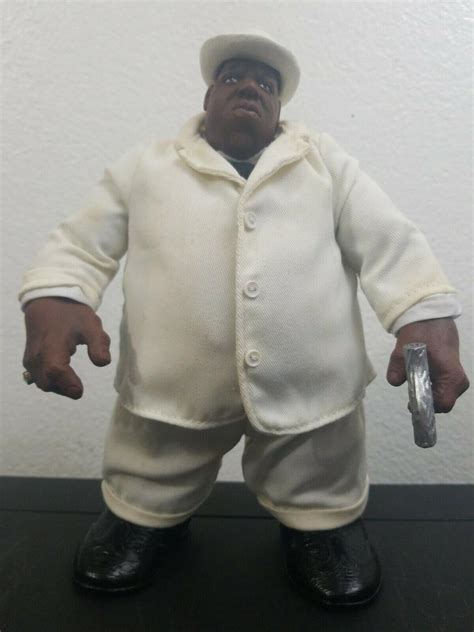 mezco notorious big biggie smalls doll action figure  cigar