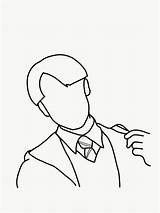 Draco Malfoy Coloring Pages Harry Potter sketch template