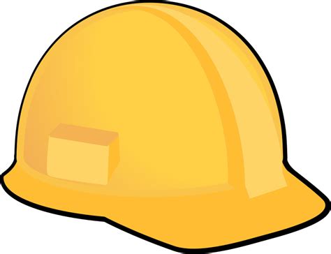 yellow hard hat openclipart