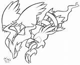 Coloring Pages Reshiram Trending Days Last Pokemon sketch template