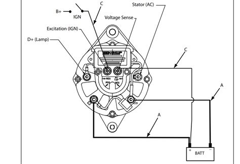 sierra alternator wiring diagram