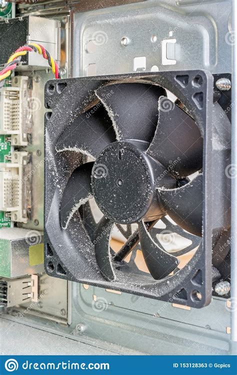 dusty pc computer cooling fan stock image image  circuit dirt
