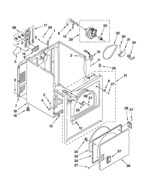 amana dryer wiring diagram amana model nedvq residential dryer genuine parts