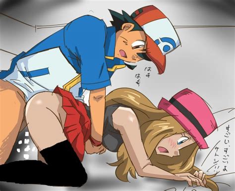 Pokemon Serena Ash Sex With Comics Cumception