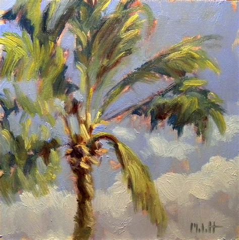 heidi malott original paintings palm tree painting contemporary