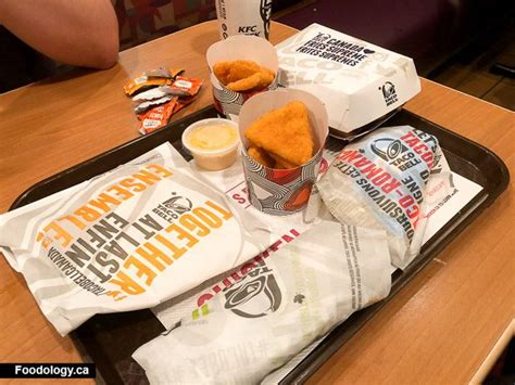 taco bell canada naked chicken chips and chickstar review foodology