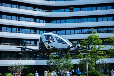 passenger drone hotel ehang  ln holdings    reality dronelife