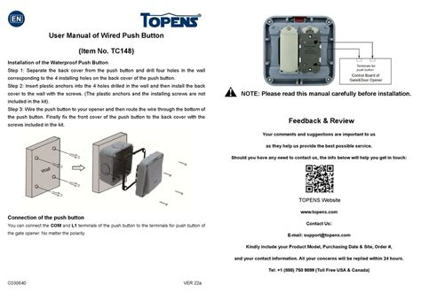topens tc user manual   manualslib