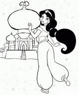 Jasmine Coloring Pages Colorear Para Dibujos Boohbah Aladdin Wonder Template Jazmin Jasmin Disney sketch template