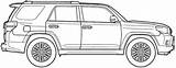 4runner Sketch Dibujos sketch template