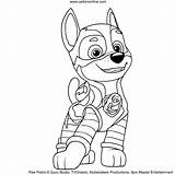 Mighty Pups Coloriage Patrouille Colorare Colorier Tvontario Nickelodeon sketch template