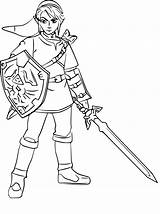 Zelda Coloring Pages Legend Printable Getcolorings Print Color sketch template