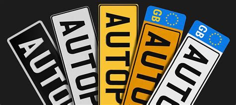 number plate products autoprint