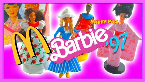 Barbie Happy Meal Toys By Mcdonald S Rare Complete Set