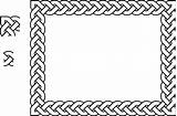 Borders Plait Openclipart Ubisafe Rect Outsanding Homeprintables Vectorified Getdrawings sketch template