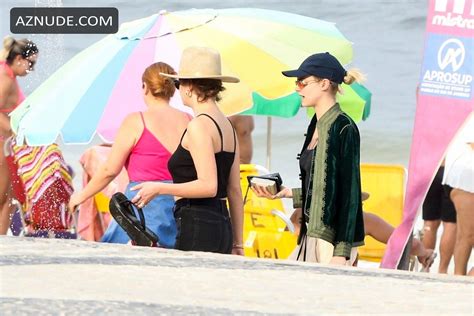 Cara Delevingne And Ashley Benson Visit The World Famous Copacabana