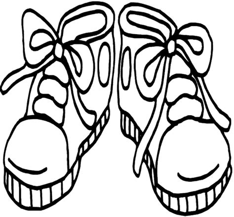 shoes  coloring pages   page clipart  clipart