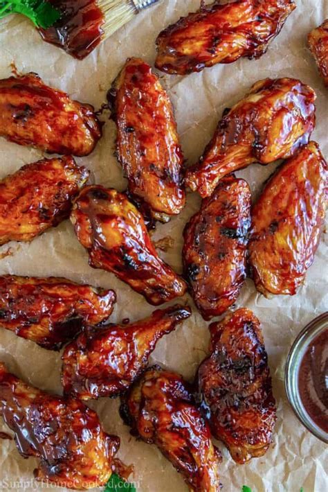 easy bbq chicken wings simply home cooked