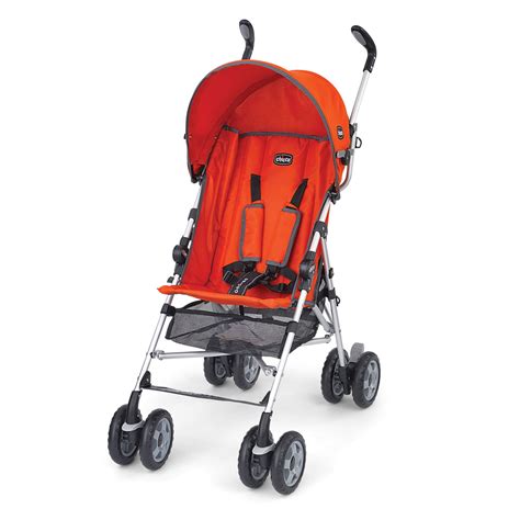 chicco  lightweight stroller tangerine walmartcom