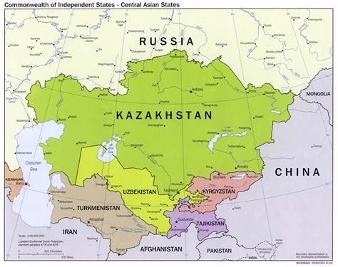 Russia And The Former Soviet Republics Maps Perry