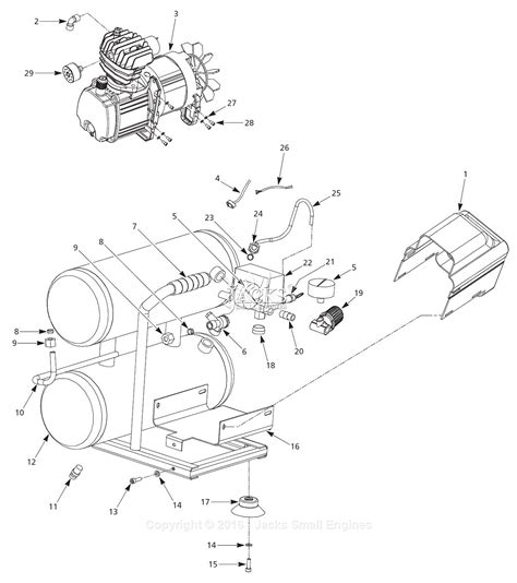 campbell hausfeld hl parts diagram  air compressor parts