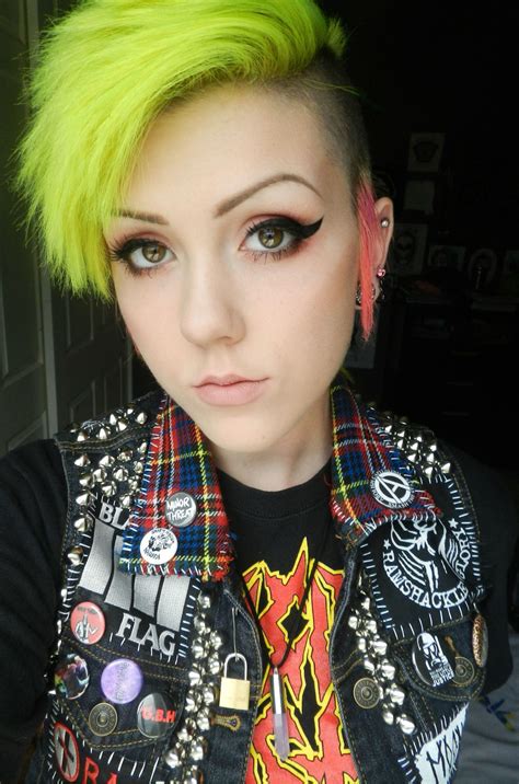 fetuspuke punk hair punk girl short hair styles