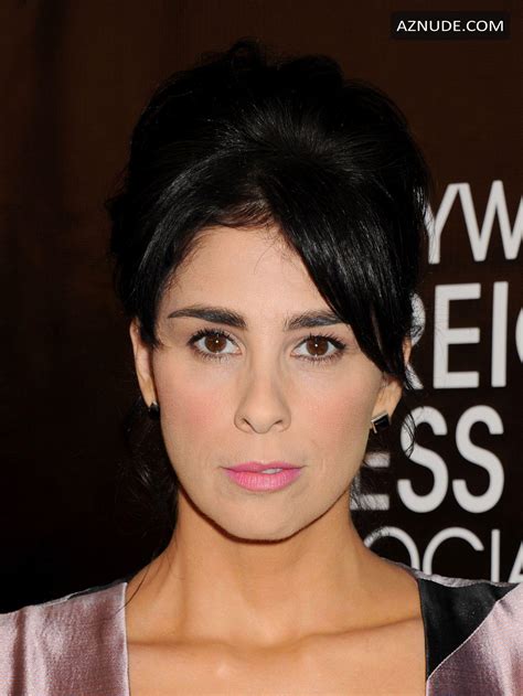 Sarah Silverman Cleavage In Hollywood Foreign Press Association Annual