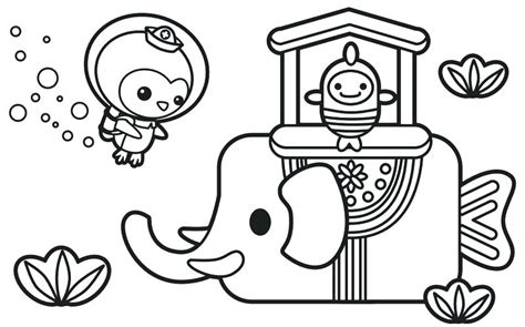 octonauts gups coloring pages  getcoloringscom  printable