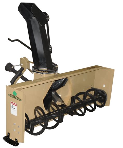 landpride sb tractor snow blower attachment lano equipment