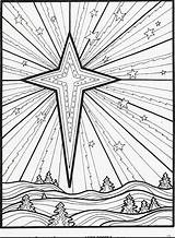 Coloring Christmas Pages Star Doodle Adults Let Insights Adult Educational Lets Markers Sheets Bethlehem Detailed Printable Colouring Color Nativity Kids sketch template