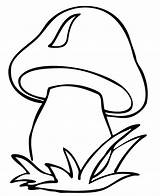 Fungus Coloringpagesfortoddlers sketch template