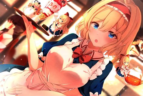 hakurei reimu kirisame marisa alice margatroid and