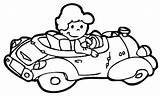 Driving Coloring Suspension Pages Segment Segments Talk Car Drive License Clipart Colouring Driver Cartoon Girl Let sketch template
