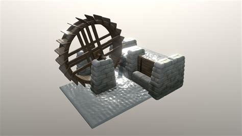 3december 8 watermill download free 3d model by golinad [c9d0134