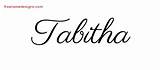 Tabitha Name Tattoo Designs Classic Teodoro Names Printable Graphic Freenamedesigns sketch template