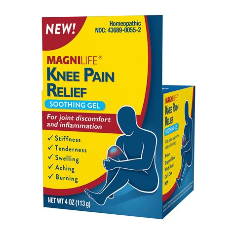 knee pain relief soothing gel