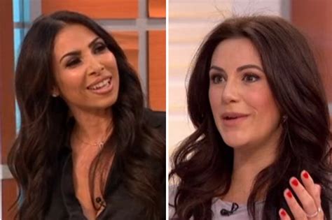 good morning britain bgt and cbb stars in cleavage clash daily star