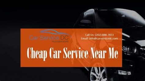 cheap car service   car service dc