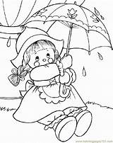 Coloring Raggedy Ann Andy Cartoons Pages sketch template