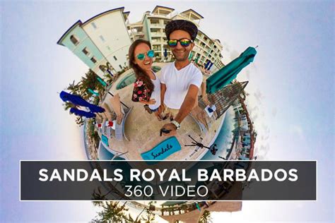 Sandals Royal Barbados Map 360 Video Vacation Couple