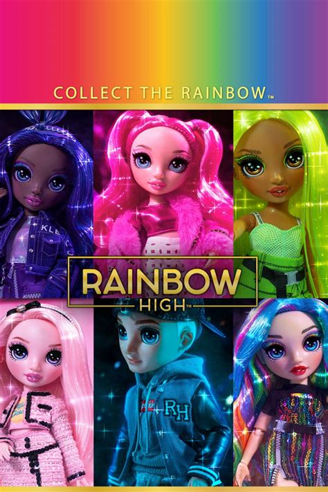 rainbow high   rainbow cute dolls roygbiv