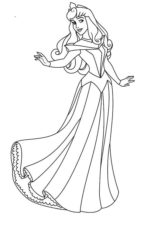 disney princess aurora coloring pages  getcoloringscom