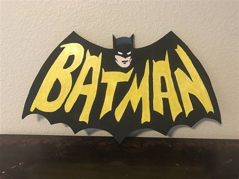 batman logo cut