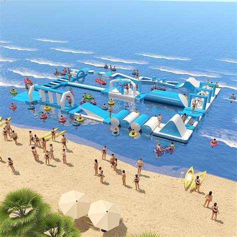 summer water inflatable amusement park commercial water park funny