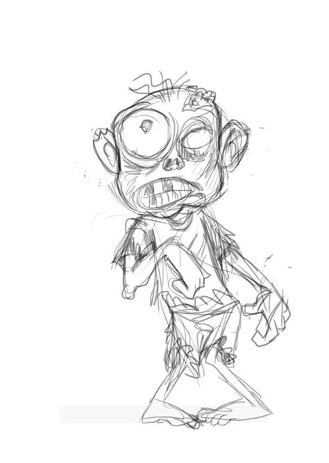 zombie drawing zombie drawings