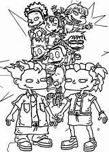 Rugrats Wecoloringpage Dil Simplicity Bukaninfo Borop sketch template