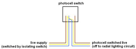 wiring  photocell switch unit   inline